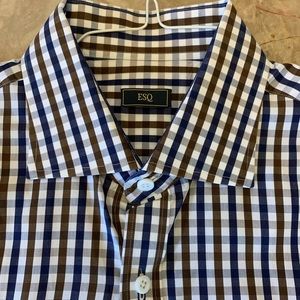 ESQ Button Down Dress Shirt